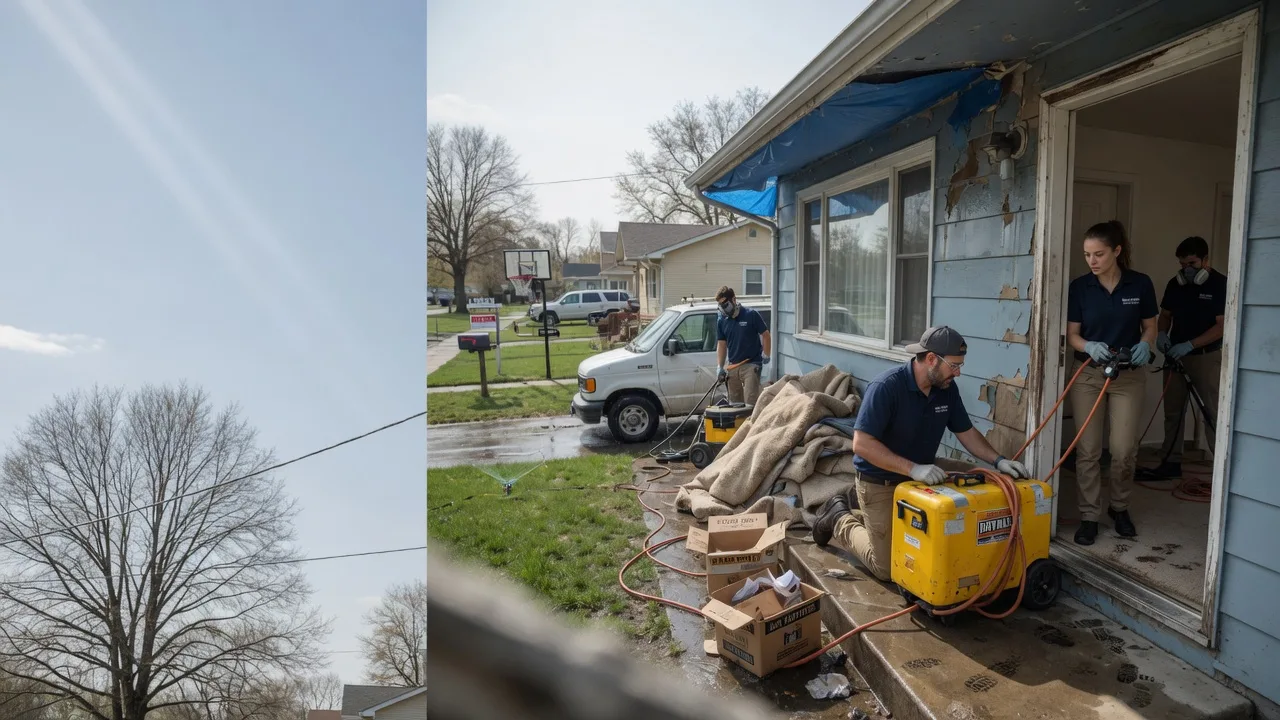 Basement Flood Cleanup in Clint, TX near me